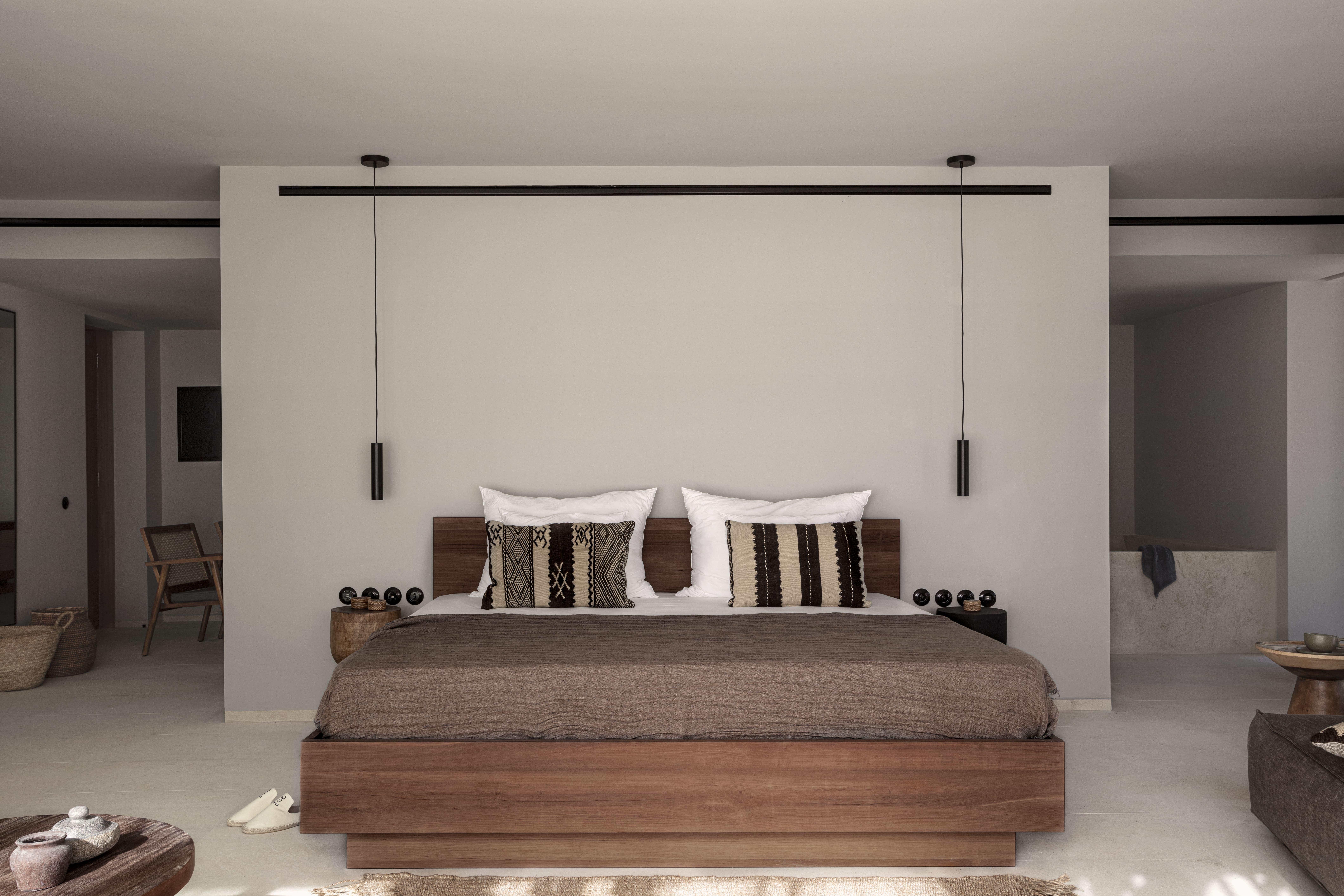 Oku Ibiza (Adults Only) Hotel San Antonio Kültér fotó A bedroom with a sliding door